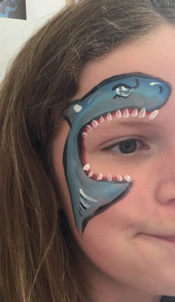 shark face